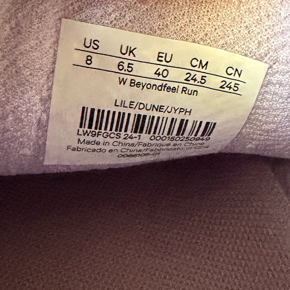 NWOB Lululemon BeyondFeel Lilac Ether Dune Juicy Peach (Women's) - Picture 2 of 7